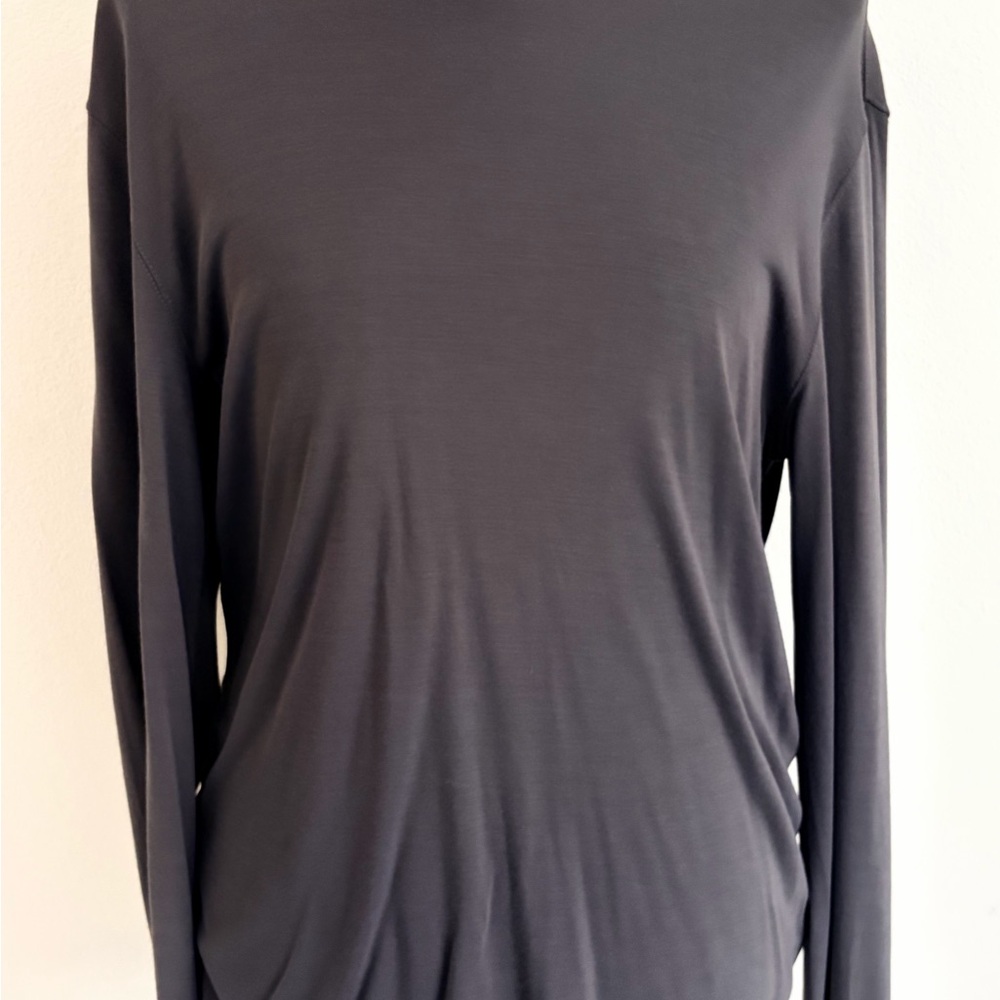 Giorgio Armani Classico Gray Silk/Rayon Jersey